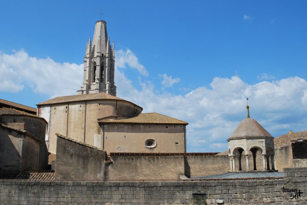 Girona stare miasto widok