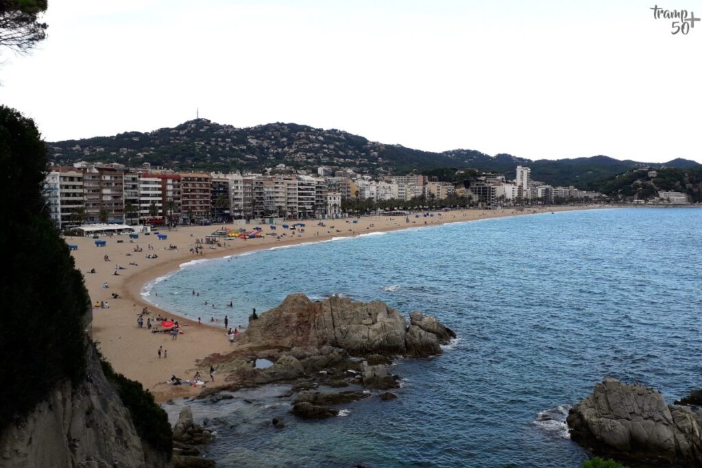 lloret de mar widok na plażę