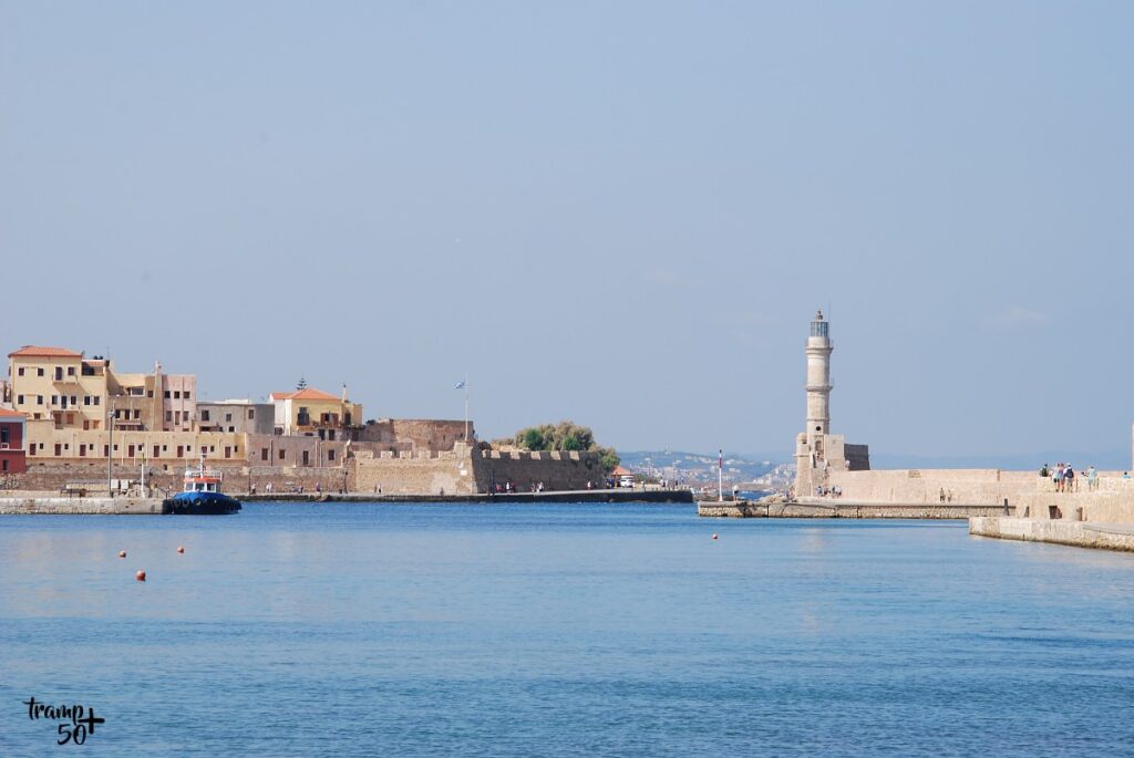 chania na krecie wejscie do portu