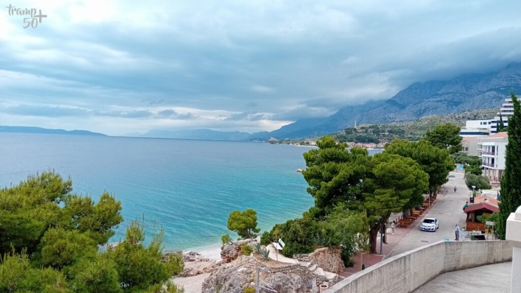 Chorwackie wakacje Podgora - panorama