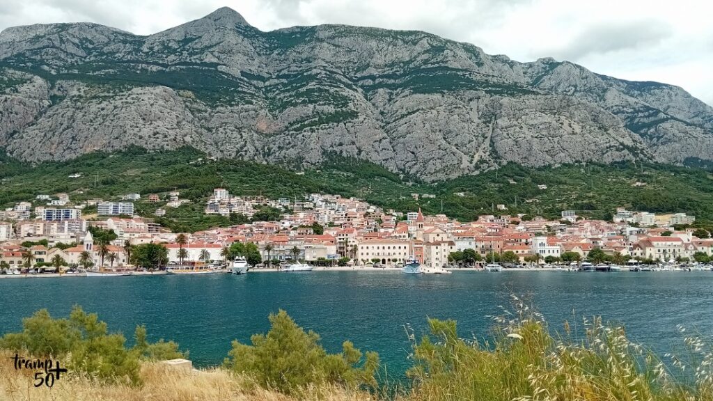 Makarska chorwacki kurort - panorama