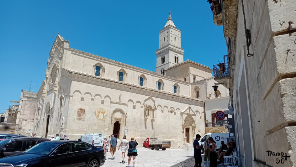 Matera miasto wykute w skale - Katedra Matery