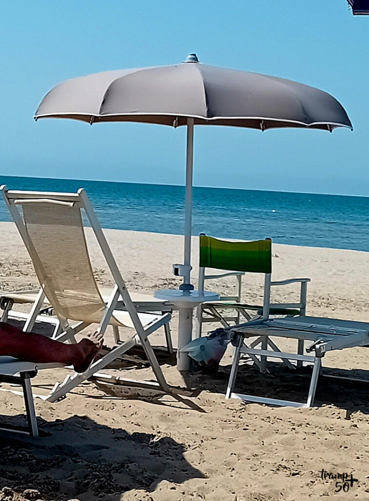 Barletta plaża i zwiedzanie - zestaw do plażowania z 18€