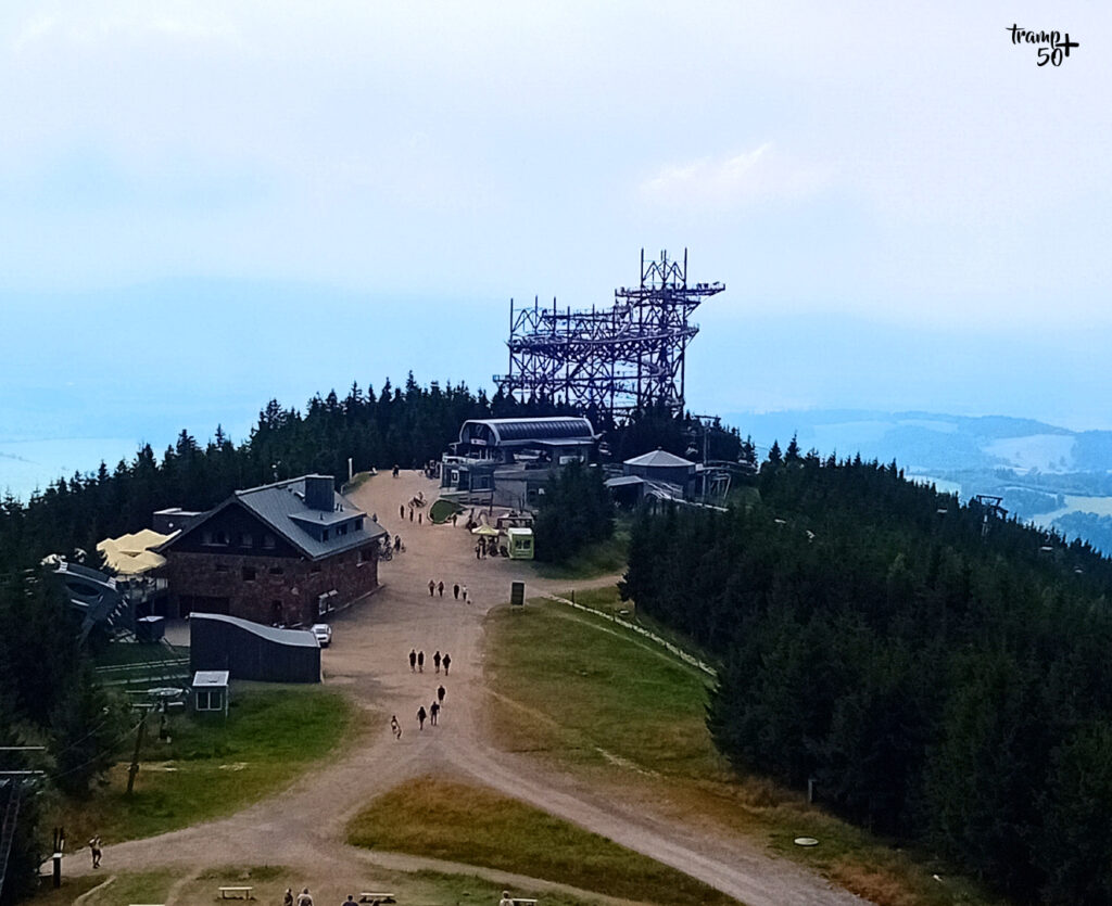 Sky Bridge 721 Dolni Morava - widok na górną stacje.
