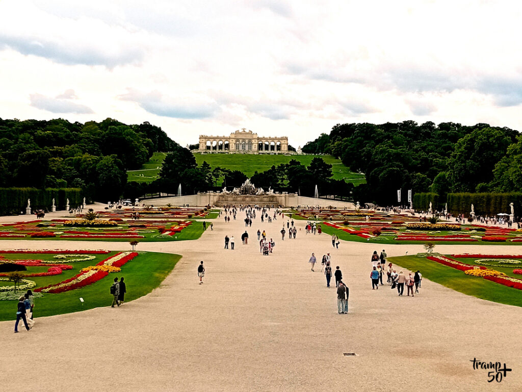 Pałac Schönbrunn w Wiedniu - ogrody