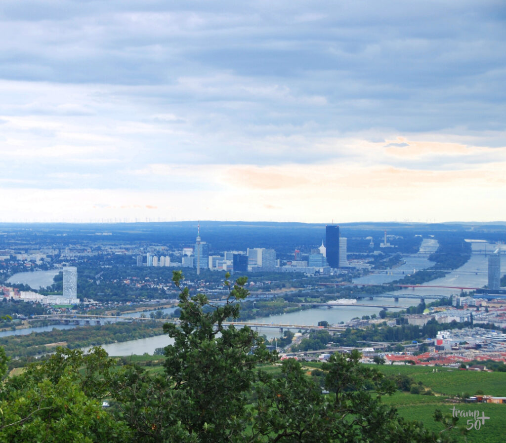 Widok ze wzgórza Kahlenberg - Wiedeń w dwa dni