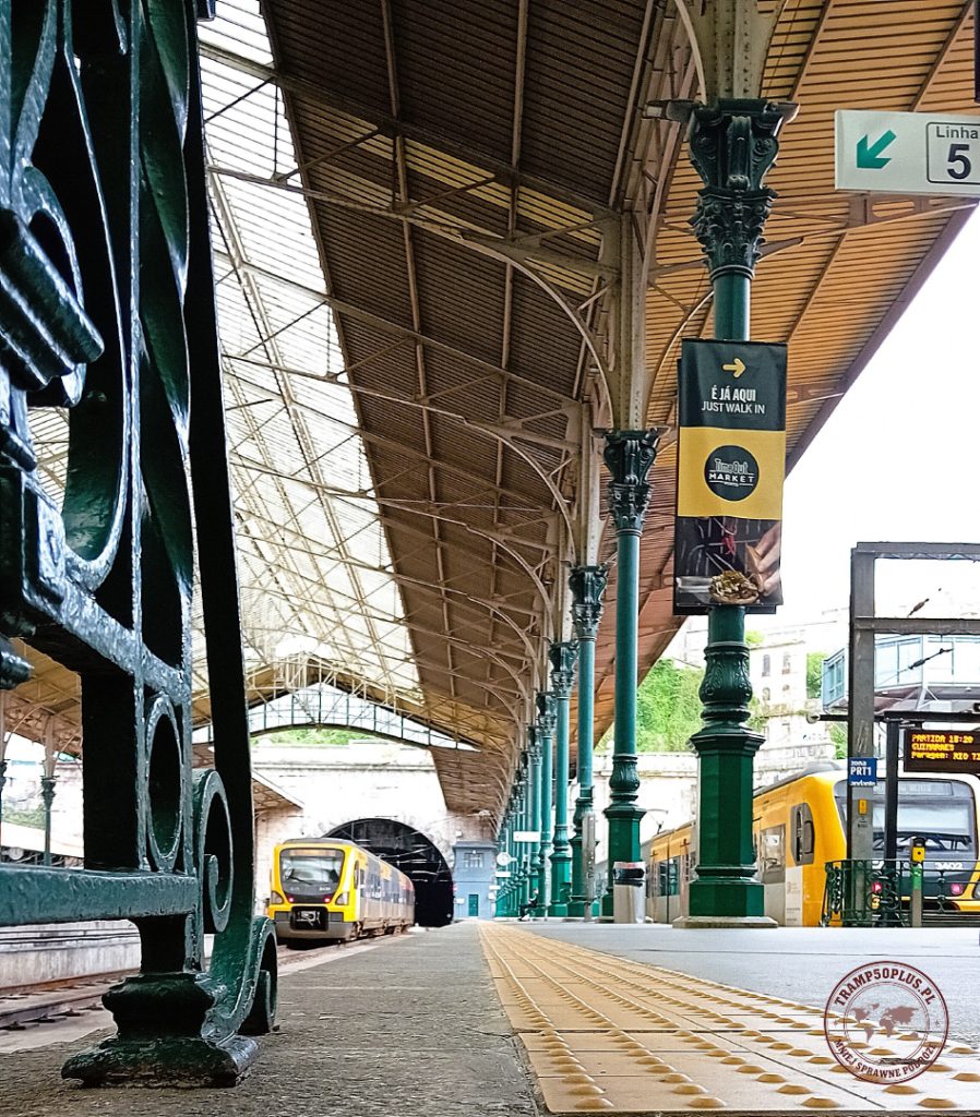 Peron na dworcu Sao Bento