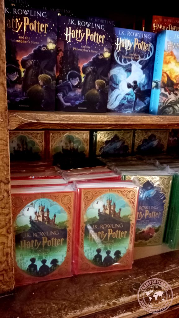 Livraria Lello w Porto - książki z serii Harry Potter