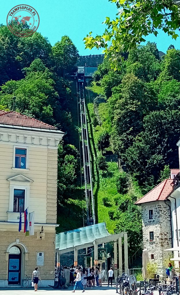 Lublana - kolejka na wzgórze zamkowe