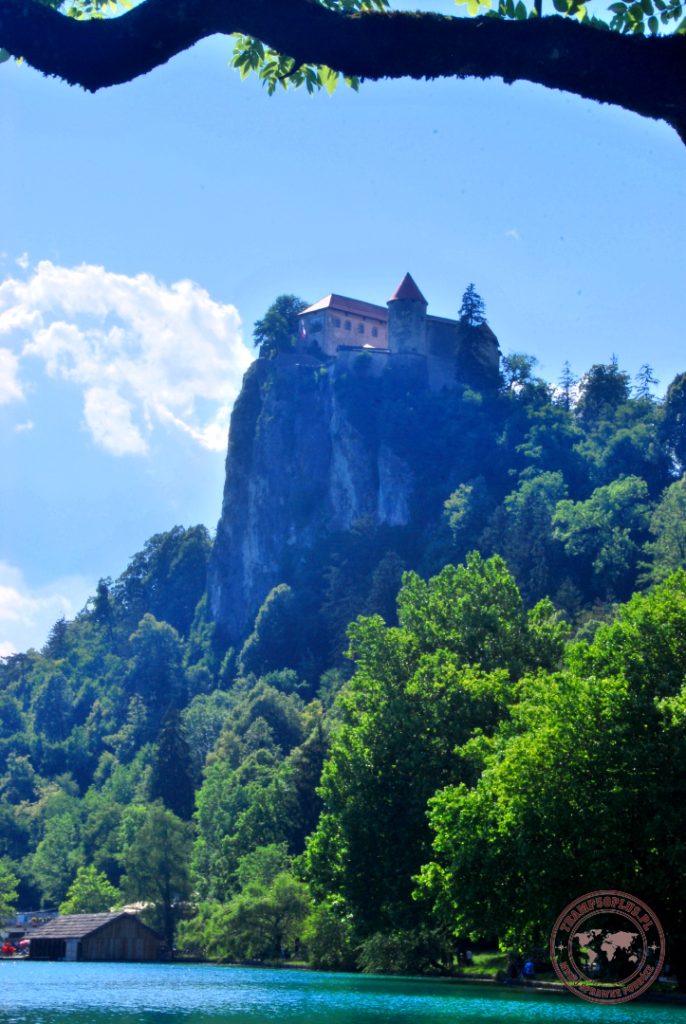 Zamek Bled nad jeziorem