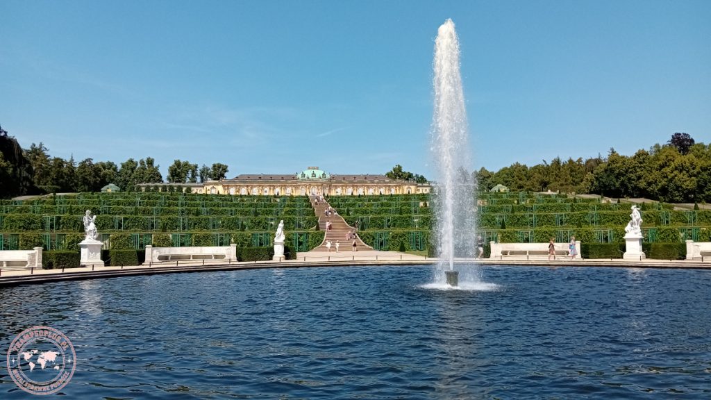 Centralna część Parku Sanssouci